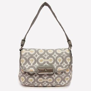 COACH 45376 Kristin IKAT Top Handbag